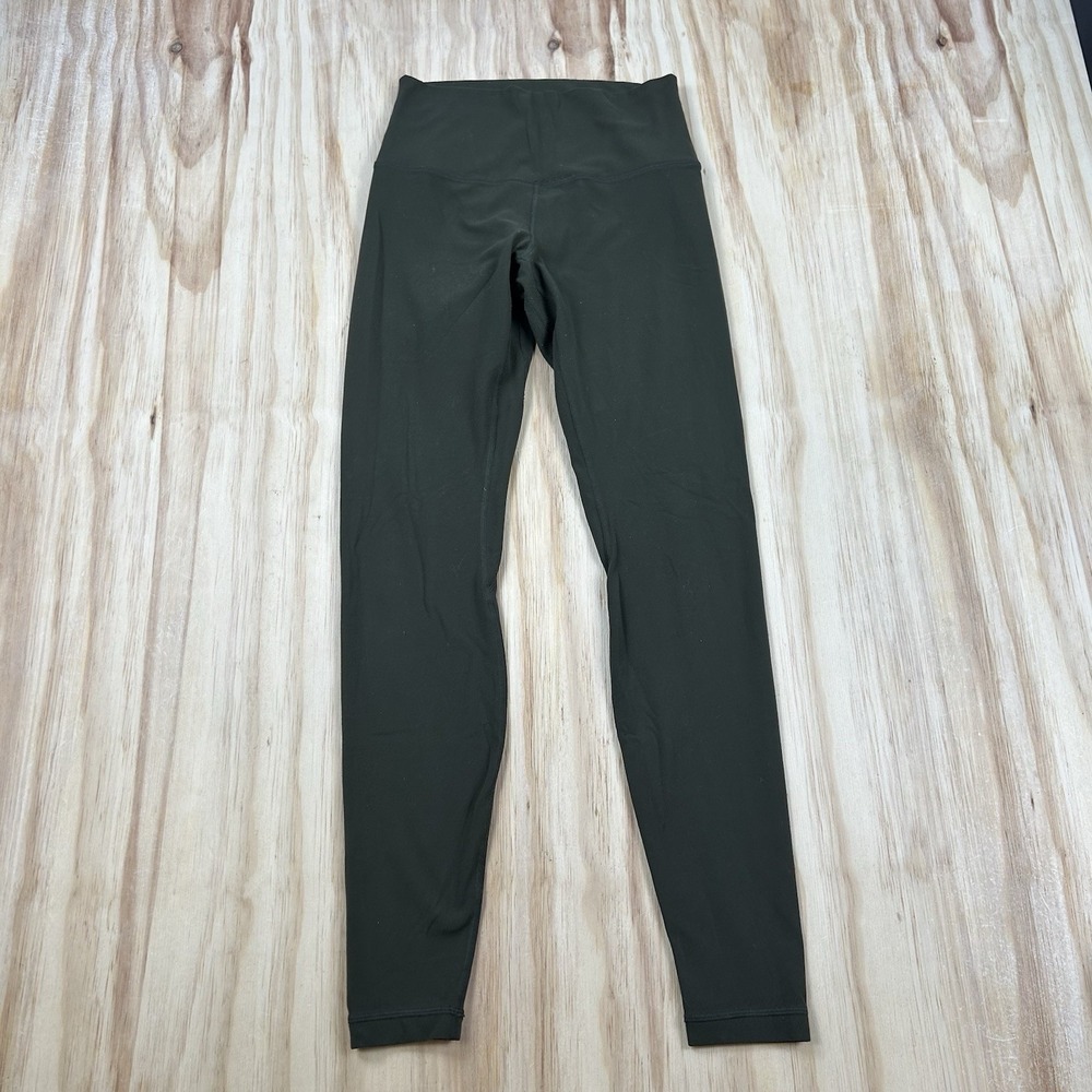 Lululemon Align Pant II 25" Women's Leggings Camo Grey Size 6 W5BY3S